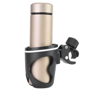 Outdoor Bike Bicycle Water Bottle Holder Kettle Cup Cage Cycling Accessory Black - Picture 1 of 11