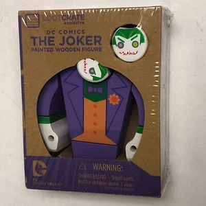 DC Comics The Joker Painted Wooden Figure Loot Crate Exclusive New in Box - Picture 1 of 2