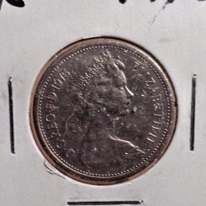 MONEDA DE 5 PENIQUES UK CIRCULADA 1975 NUEVA (101116) - Imagen 1 de 3