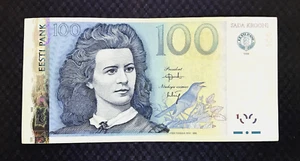 1999 ESTONIA - 100 KROONI - P#82 - XF - L10 - Picture 1 of 2