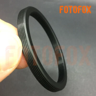 M44-M52 M44x0.75 Male to Female M52x1 44mm to 52mm step up Ring Adapter For DIY - Image 1 of 4