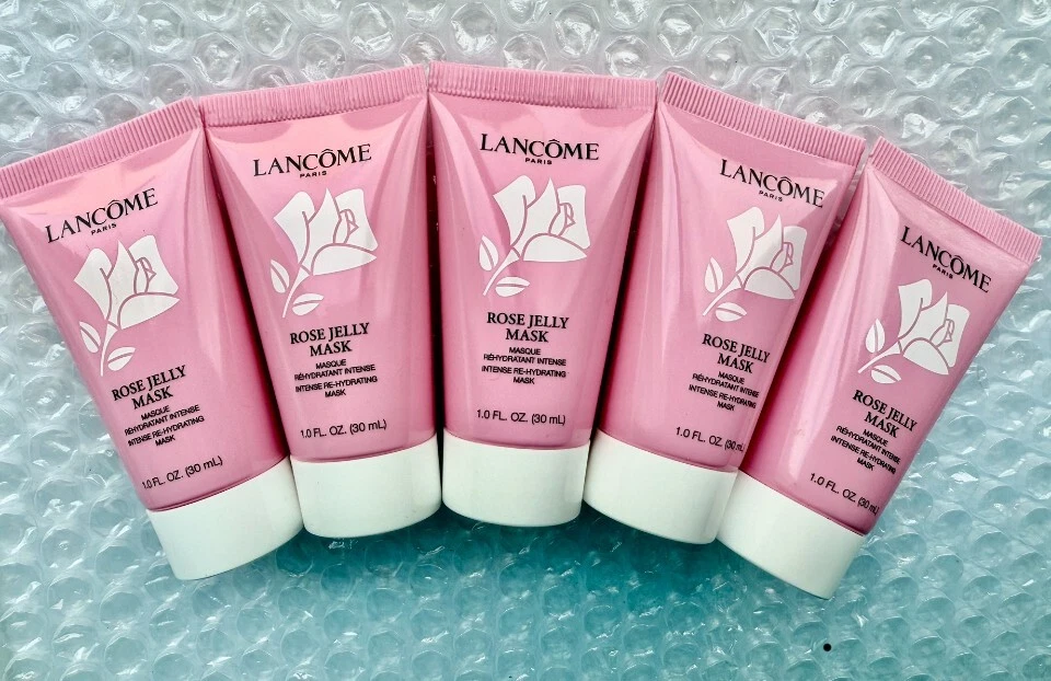 5 x Máscara de Jalea de Rosa Lancome Máscara Rehidratante Intensa 5oz Total Nueva Foto 1 de 1