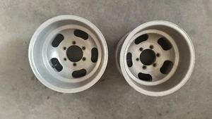 TWO SLOT SLOTTED MAG WHEELS WESTERN 15X10 WHEELS/ RIMS 6- BOLT PATTERN - Picture 1 of 20