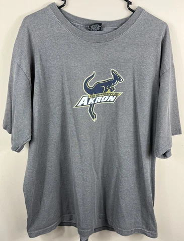 Akron Zips Tshirt University Of Akron Zips Gear For Sports XL Vintage Cover