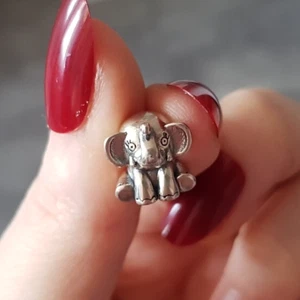 925 SILBER CHARM Murano Sicherheitskette Anhänger Pandora Armband ZIRKONIA - Bild 1 von 3