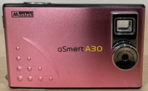 Mustek GSmart A30 Kompakt-Digitalkamera (pink) – NICHT GETESTET - Bild 1 von 6
