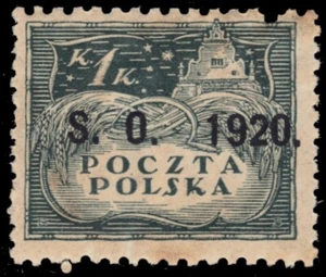 EASTERN SILESIA 46 - Allegory of Agriculture "1920 Provisional" (pb94366) - Picture 1 of 1