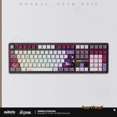 Official Honkai Star Rail Kafka Mechanical Keyboard RGB Backlit Keyboard Gift - Image 1 of 4
