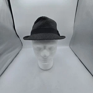 Men’s Milani Designed in Italy 100% Straw Fedora Hat Size L/xl For Men Or Women - Picture 1 of 6
