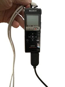 Sony Vintage ICD-UX300 Digital Voice Recorder With MP3 Playback & USB Connection - Picture 1 of 12