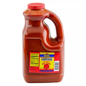 Louisiana Brand 1 Gallon Hot Sauce (select flavor below) - Picture 1 of 8