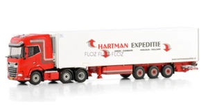 for WSI for DAF for XG+ 6X2 TWINSTEER REEFER TRAILER - 3 AXLE 1:50 Truck Model - Picture 1 of 4