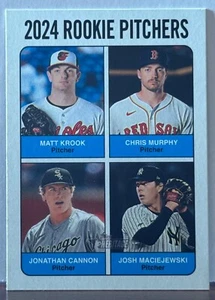 2024 Topps Heritage High Number Rookie White Border #616 Matt Krook M33 - Picture 1 of 1