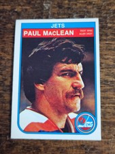 1982-83 O-PEE-CHEE NHL HOCKEY #386 PAUL MACLEAN UER RC ROOKIE WINNIPEG JETS