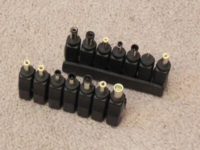 14 Replacement Selectable Tips for AC/DC Adapter  Switching Power Supply NEW - Image 1 of 4