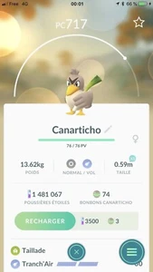 Pokémon Go Canarticho / Farfetch’d Trade - Imagen 1 de 2