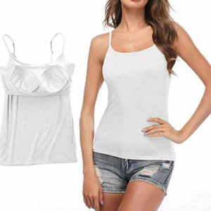 US Womens Camisole Vest Colombian Padded Bra Post Surgery Brasier de Mujer Fajas - Picture 1 of 19
