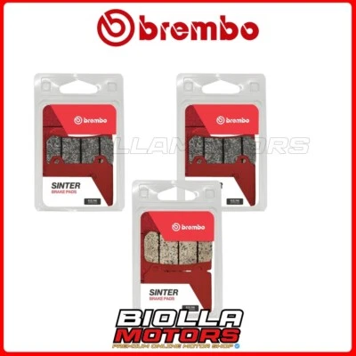 KIT PASTIGLIE FRENO BREMBO YAMAHA XVZ TD VENTURE ROYALE 1300 1989 ANTERIORE + PO Foto 1 de 4