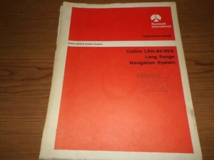 Collins LRN-85 Long Range Nav System Instruction Book - Picture 1 of 2