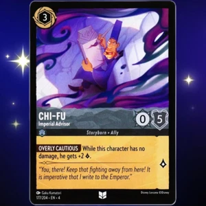 Chi-Fu Imperial Advisor - Uncommon - Disney Lorcana TCG Ursula's Return #177/204 - Picture 1 of 3