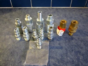 AMFLO C-2502 AIR COUPLERS COUPLINGS LOT OF 12 - Picture 1 of 4