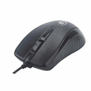 Mouse Manhattan 179331 USB cablato nero 1000 dpi - Foto 1 di 3