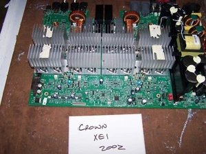 CROWN XEI? XTi 2000 Amplifier Amp PCB Not Working Use for Parts or Fix - Picture 1 of 2