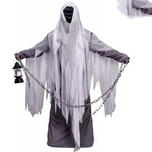 Horror Robe Halloween Party Costume Adult Cosplay Lantern Ghost for Halloween - Picture 1 of 4