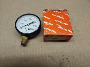 Marsh Instruments 3000 Psi Gauge - Picture 1 of 14