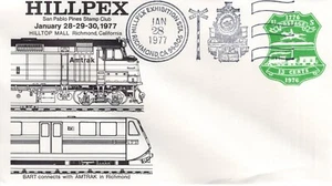 BART VERBINDET SICH MIT AMTRAK IN RICHMOND, RICHMOND, CA 1977 FDC15750 - Bild 1 von 1