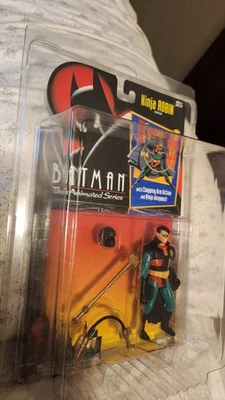 ✅ SELLADO FACTOY 1992 Batman: Serie Animada Ninja Robin Kenner Estuche Fresco Btas Foto 1 de 4