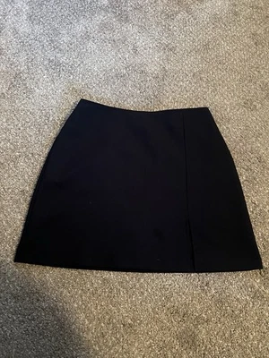 Minifalda vintage años 90 Y2K para mujer talla 5 negra preppy corpcore oficina sirena Foto 1 de 4