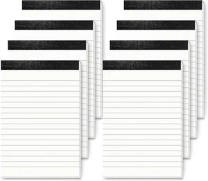 Notepad 4X6 Notepads 8 Pack Lined Note Pads 4X6 Paper Pads Memo Pads 4X6 Scratch - Picture 1 of 12