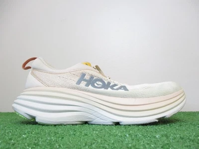 Hoka Bondi 8 Shoes Womens 9 Medium B Cream Vanilla Sneakers 1127952 CMV Cushion - Image 1 of 4