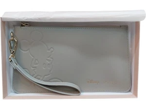 Disney Pandora Damen Clutch Mickey geprägt grau Leder Handgelenktasche - Bild 1 von 9