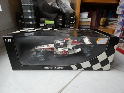Honda F1 Team RA106 Rubens Barrichello #11 2006 1/18 Minichamps F1 Formula 1 - Immagine 1 di 4