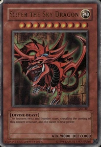 Slifer the Sky Dragon Worldwide Promos Ultra GBI-001 GB1-001  Yu-Gi-Oh! - Picture 1 of 2