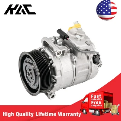 New A/C Compressor For BMW 335i xDrive 2009-2013 BMW 335i 2007-2013 158382 - Image 1 of 4
