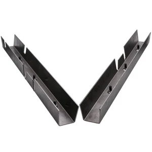 RH & LH Rust Repair Frame Center Skid Plates Kits For Jeep Wrangler YJ 1987-1995 - Picture 1 of 15