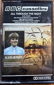 1985 BBC CASSETTES TAPE - ALED JONES - ALL THROUGH THE NIGHT - ZCR 569 - Picture 1 of 1