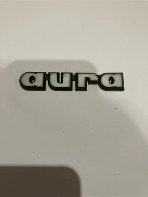 Citroen ZX ‘Aura’ Badge Logo Emblem Nameplate Rear Boot Tailgate - Image 1 of 4