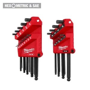 Ball End SAE/Metric L- Key Set (22-Piece) - Picture 1 of 9
