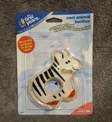 Zebra Cool Animal Teether The First Years - Image 1 of 4