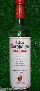 (11,41€/l) Echter Nordhäuser Doppelkorn 0,7l 38 % vol. roggenecht Ostprodukt - Bild 1 von 1