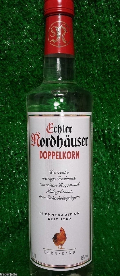 (11,41€/l) Echter Nordhäuser Doppelkorn 0,7l 38 % vol. roggenecht Ostprodukt - Bild 1 von 1