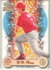 1999 Pacific Crown Royale Pivotal Players J.D. Drew #19 NMMT