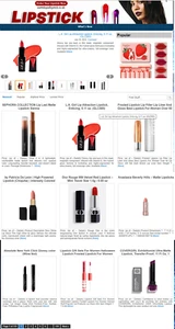 100% Auto Beauty care Lipstick Affiliate Website | Make Money Online | Free Host - Picture 1 of 2