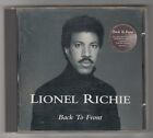 *** Lionel Richie _ Back To Front *** Cd Audio - 1992