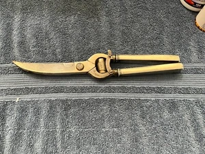 Carl Grah Germany Poultry Bone & Meat Shears w/Sterling Handles - Picture 1 of 11