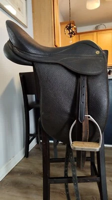 Dressage Saddle 17" medium - Synthetic - Great Condition - Image 1 of 4